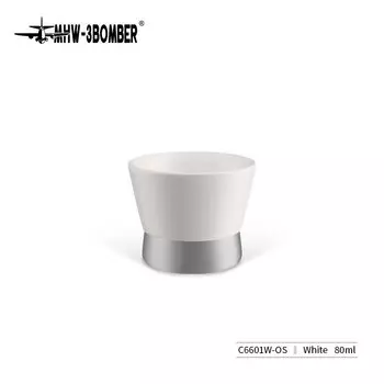 MHW-3BOMBER Ceramic Coffee Cup 80/240ml Coffee Mugs Porcelain Metallic Mugs for lattes/tea/cappuccino/milk Barista Accessories