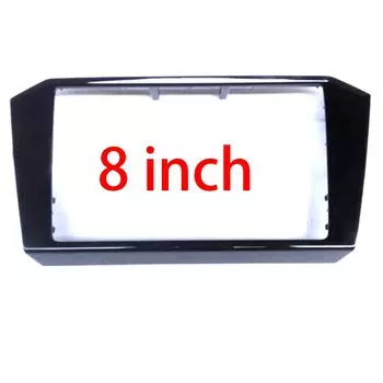 MIB 3 CD 9,2 дюйма или 8,0 дюйма отделка коробки черная краска радио рамка панель CD пластины для Passat B8 2018 --