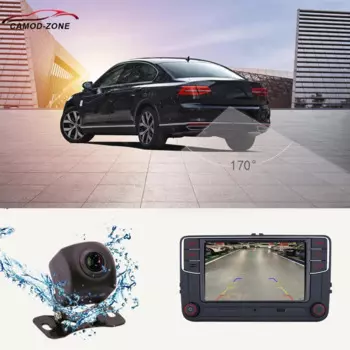 MIB AV камера заднего вида RCD330 Plus HD CCD широкоугольная камера заднего вида для VW TIGUAN Passat B7 B6 Golf 5/6/7 JETTA Audi