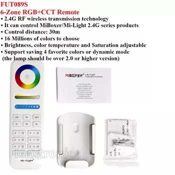 Miboxer FUT089S RGB+CCT пульт дистанционного управления