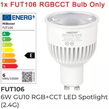 MiBoxer FUT106 RGB+CCT светодиодная лампа