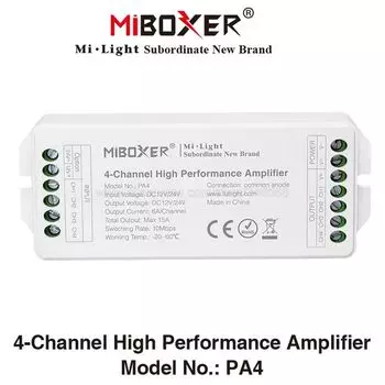 Miboxer PA4 RGB контроллер для светодиодных лент