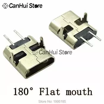 Micro Usb разъемы 2-контактные 90/180 градусов 50 шт