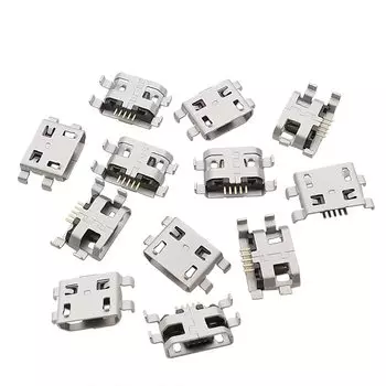 Micro USB разъемы женские 5Pin 10/20/50/100 шт