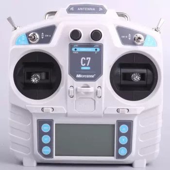 MicroZone MC7 MINI 2,4G контроллер-передатчик с приемником E6R-E радиосистема для радиоуправляемого самолета, дрона, мультиротора, вертолета