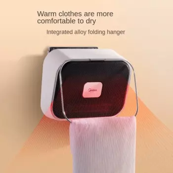Midea портативный Электрический обогреватель мини домашний обогреватель с вентилятором водонепроницаемый для ванной HFY20Y портативный обогреватель