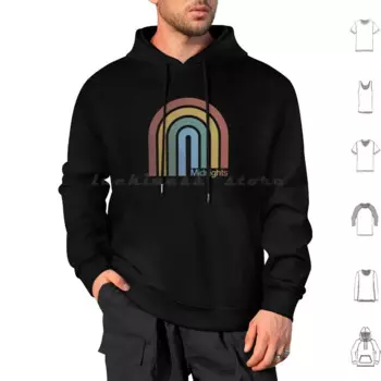 Midnights худи с рисунком радуги хлопок с длинным рукавом Midnights снег на пляже Лаванда дымка дерьмо Анти герой Bejeweled