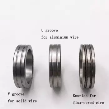 Сварочный аппарат MIG MAG, фридерный Ролик двигателя 2 шт. для проволочного фидерного двигателя 76ZY02