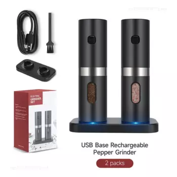 MIJIA Круглые электрические мельницы для соли и перца