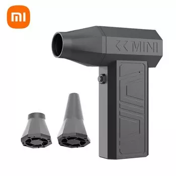 Xiaomi 200000 Об/мин жестокий вентилятор Мощный воздуходувка Вакуумный пылесос TypeC Зарядка Сильный ветер 52 м/с Бесщеточный турбоструйный вентилятор