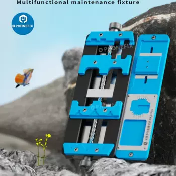 Mijing K23 Pro многофункциональный приспособление для печатной платы с двойным валом, регулируемый клей для материнской платы, инструмент для удаления искусственной платы телефона, инструмент для ремонта