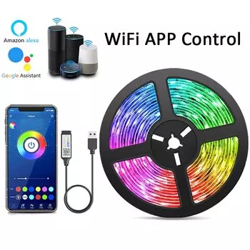 Mikenoon Wi-Fi RGB светодиодная лента