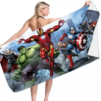 Микрофибра полотенце Марвел Железный человек