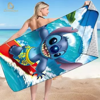 Микрофибра полотенце MINISO Лило и Стич