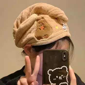Микрофибра шапочка для сушки волос Capybara