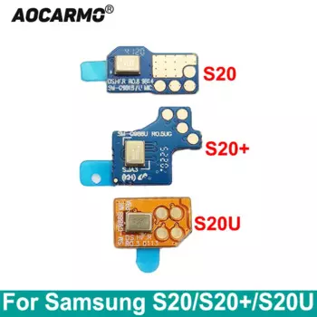 Микрофон Aocarmo с шумоподавлением, микрофон, печатная плата для Samsung Galaxy S20 S20 + Plus S20U, сменная плата