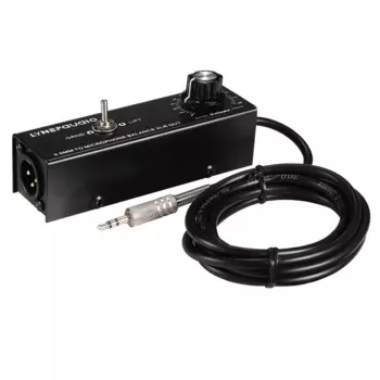Микрофон KYYSLB B012 3,5 мм, стерео преобразователь сигнала баланса уровня, выходной Миксер с разъемом XLR для устранения тока