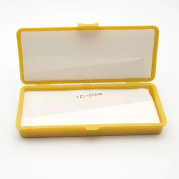 Микрометр JLLSMCMGGX 0,01 мм для биологического микроскопа