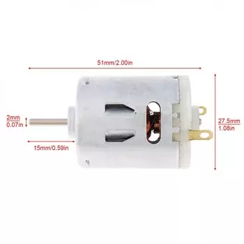 Микромотор ChgImposs RS365 3.6А 12В