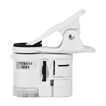 Микроскоп OOTDTY для смартфона с подсветкой