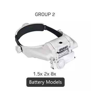 Микроскоп с 3 светодисветодиодный, увеличительное стекло 1,5x2x2,5x3x3,5x8