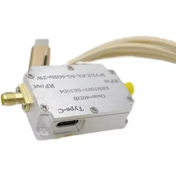 Микроволновый однонаправленный усилитель мощности SBB5089 + SE5004 5,8 ГГц 2 Вт 33dBm усилитель мощности