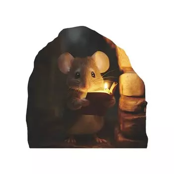 Настенная наклейка HonC милая мышка из ПВХ