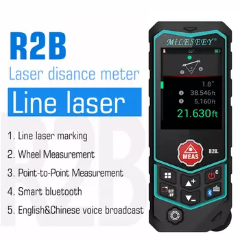 MILESEEY Лазерная рулетка R2 R2B