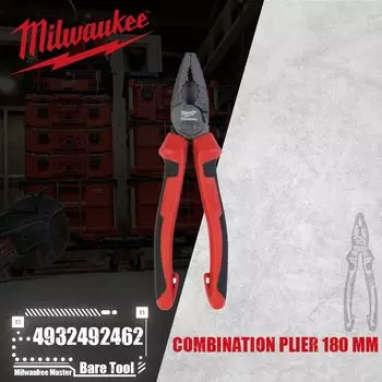 Милуоки 4932492462 Комбинированные плоскогубцы - 180 мм