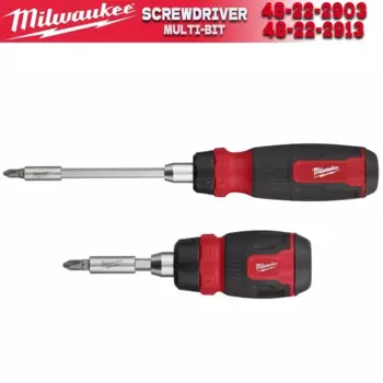 Milwaukee 48-22-2913/48-22-2903 Многобитная компактная отвертка 8-в-1/14-в-1 с храповым механизмом Ручные инструменты MILWAUKEE Tools