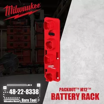 Milwaukee M12 Аккумуляторная стойка