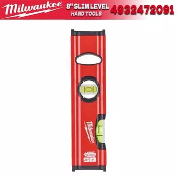 MILWAUKEE Redstick 20 см, тонкий уровень Milwaukee, аксессуары для ручных инструментов, 8-дюймовый уровень 4932472091