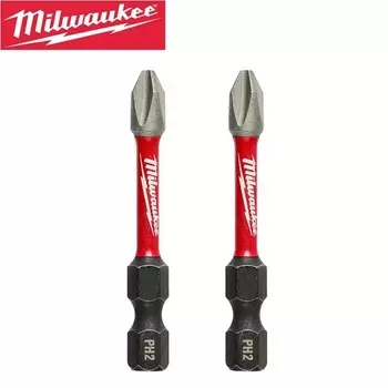 Milwaukee сверла PH2 50 мм 2 шт.