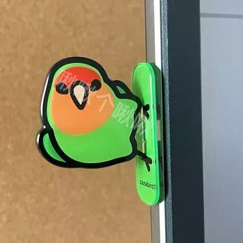 Милые акриловые фигурки попугаев OMGD