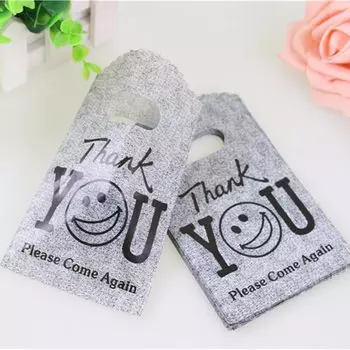 Милые серые мини подарочные пакеты FOUYIM