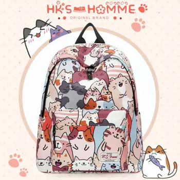 Милые женские рюкзаки 2024, Водонепроницаемый Школьный рюкзак с несколькими карманами для девочек, женский рюкзак для ноутбука