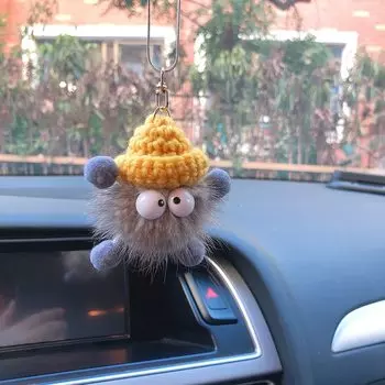 Милый аниме автомобильный кулон брикеты Эльф авто зеркало заднего вида кулон украшение для девочек аксессуары для украшения интерьера