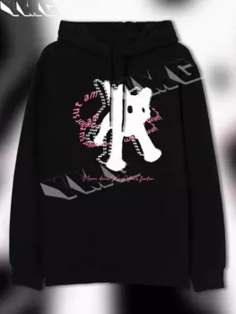 Милый дизайн с принтом кота, толстая хлопковая толстовка для женщин, модная пара, универсальный, Свободный Топ большого размера Y2k, Женская Спортивная толстовка