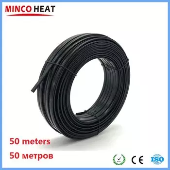 MINCO HEAT саморегулирующаяся нагревательная труба 50 м медная 20 Вт/м