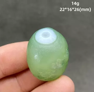 Минеральный образец сардоникс Агат Алса Гоби Глаз от QIANCHUAN