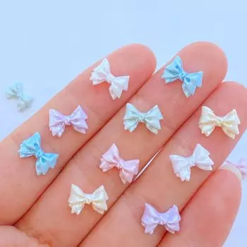 Мини банты из полимера 100 шт TSXJY