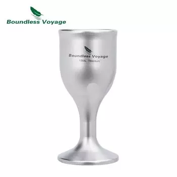 Мини-бокалы из титана Boundless Voyage Ti3078D 15 мл