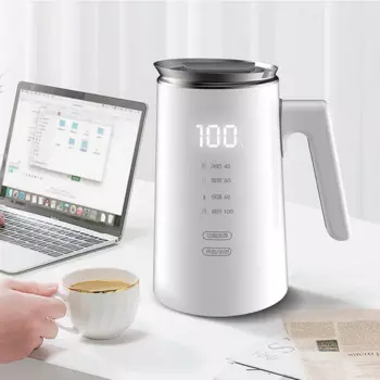 Мини-чайник Электрический из нержавеющей стали, 600 л, Вт