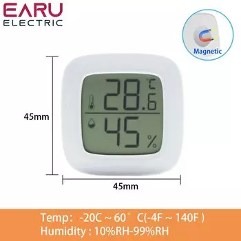 Мини-датчик температуры и влажности EARUELECTRIC