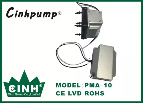 Мини-диафрагменный воздушный насос PMA-10, аквариумный воздушный насос, воздушный компрессор