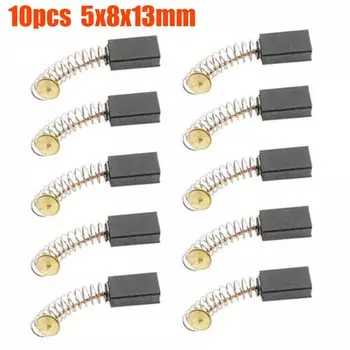 Мини-дрель DAYFULI, 10 шт., карбоновые щетки, запасные части для электродвигателей Dremel, вращающийся инструмент