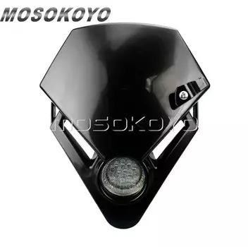 Мини-фара для мотокросса, светодиодная фара для внедорожного велосипеда, фара для супермото, обтекатель для Gas TXT Pro EXC 250 280 Yamaha Kawasaki Suzuki Honda