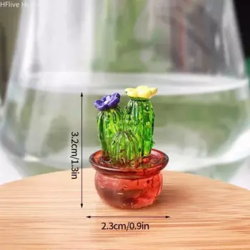 Мини-фигурка кактуса MOONBIFFY из полимера