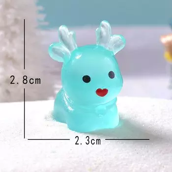 Мини фигурка лося из смолы WHPHous