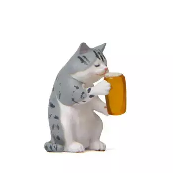 Мини-фигурка пивного кота XMSJ из ПВХ